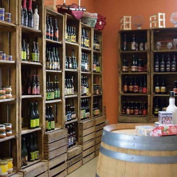 cave a biere - Au Gout Roman - restaurant LAMBRES - restaurant aire sur la lys grand place